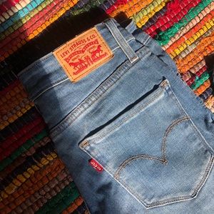 Levi Strauss Co. High Rise Skinny Jeans